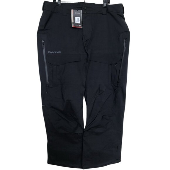Dakine Sender Stretch 3L Shell Snowboard Pants Womens Size XL Black RECCO